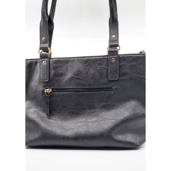 Pre-owned INC Black Riverton Shopper $69.50 - Picture 4 of 8